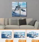 Арт Декорация Канава модел 4037 4-части-113-х-113-см