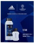Adidas UEFA Champions League Star set cadou Apă de toaletă 50 ml + gel de duș 250 ml pentru bărbați