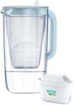 BRITA 1050452 Glass Jug sticlă filtru apă cană 2.5L albastru deschis (1050452) Cana filtru de apa