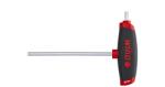 Wiha ComfortGrip imbuszkulcs T-markolattall hatlapú, oldalkihajtással, matt krómozású 10.0 mm (45439) (45439)