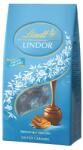 Lindt Csokoládé LINDT Lindor Salted Caramel sós karamellás tejcsokoládé golyók dísztasakban 137g