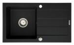 Pyramis Chiuveta granit MAIDSINKS Pyramis SENAR 76x44 Black Pyramis 070007501 (070007501) Chiuveta