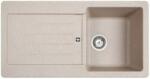 Teka Chiuveta bucatarie Teka Kea 45B TG 1B 1D Sandbeige, reversibila, 1 cuva, 1 picurator (Kea 45B TG 1B 1D Sandbeige) Chiuveta
