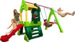 Little Tikes Spatiu de joaca Climbing cu tobogan si leagan (LT17109)