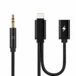  iP3.5MM+Lightning Charging & Audio Cable, JH-038
