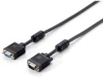 Equip VGA Kabel Verl. HD15 St/Bu 1.00m 1920x1080/60Hz sw (118800) (118800)
