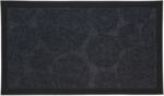 HomeandMode Nagyméretű Csúszásmentes gumis lábtörlő, 40 x 70 cm, fekete (A48100020)