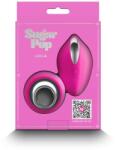 NS Novelties Vibrator Clitoris Sugar Pop Leila telecomanda, Aplicatie Telefon NS Toys Roz