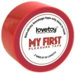 Lovetoy Banda Fara Lipici Non-Sticky Bondage Tape Lovetoy din PVC - Rosu