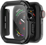 LITO - 360 Glass/Case, Apple Watch 4/5/6/SE/SE2, 44mm, fekete