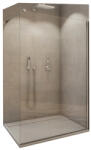 SanSwiss Paravan dus cu sticla securizata, crom, 100x200 cm, Easy Sanswiss (STR4P61005007)