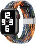 Hurtel Strap Fabric Band Apple Watch 9 / 8 / 7 / 6 / SE / 5 / 4 / 3 / 2 (41mm / 40mm / 38mm) fonott szövet csereszíj színes