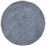 vidaXL kék hosszú szálú bozontos modern szőnyeg Ø 120 cm 375333