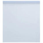 vidaXL matt átlátszó fehér PVC statikus ablakfólia 60 x 1000 cm (155824) - balena