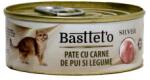 Leopold Hrana Umeda Pentru Pisici, Basteto Silver, Pate Din Carne De Pui Si Legume, 85 g