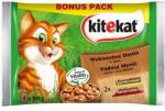 Kitekat Plic Vanat (Pui si Vita) 4x100 g Sos