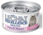 Monge Lechat Excelence pentru Pisici, Mousse, 85 g, Adult, Pui/Purcel - petshopmarcu