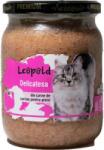 Leopold Hrana Umeda Pentru Pisici, Delicatesa Din Carne De Curcan, 500 g