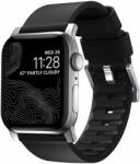 Nomad Active Strap Pro Black, silver - Apple Watch Ultra 49mm 8/7 45mm/6/SE/5/4 44mm/3/2/1 42mm NM1A41SNW0 (NM1A41SNW0)