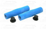  kerékpár markolat, kemény habszivacs, vízálló, 120 mm. párban, kék LYNX