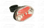 kerékpár lámpa hátsó, 5 db piros ledes, clip-on felfogatás, elemes MTB (villogó) LYNX