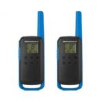 Motorola Talkabout T62 adó-vevő készülék, 1 Pár, Kék (TLKR T62)