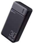 C-TECH Powerbank C-tech 30000mAh, Li-Pol, 20W, USB-C/USB-A/mikro USB (PBPD-30)