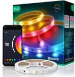 NOUS F6 intelligens RGB LED szalag, Bluetooth, 12W, színes fény, 5m