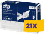Tork Xpress® Multifold toalettbe dobható kéztörlő - 129089 (Karton - 21 csg) (129089)