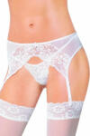 Softline Női harisnyakötő öv 3317 white S-M
