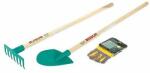 Klein Set scule de jucarie gradina copii, lopata, grebla si manusi, BOSCH, Klein 2712 (TK2712) Set bricolaj copii