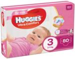 Huggies Scutece Ultra Comfort Mega Pack 3 pentru fete 5-9kg, 80 bucati, Huggies