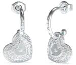 Guess Cercei Guess Amami rotunzi cu inima si cristale JUBE04032JWRHT-U