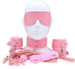 Bound to Play Set Bondage pentru Incepatori (8 Piese) Roz Deschide Usa catre Experiente Noi