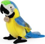 Rappa Papagal macaw de pluș albastru 25cm ECO-FRIENDLY (RP211629)