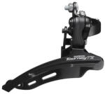 Shimano Tourney FD-TZ510 alul húzós első váltó 48T, 31, 8mm felső bilinccsel, 3x6-7s, fekete, OEM kiszerelés