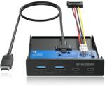 GrauGear G-MP02 USB 3.2 / Type-C portbővítő (G-MP02) (G-MP02)