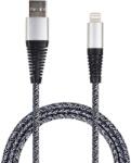 2GO 795952 USB-A apa - Lightning apa 2.0 Adat és töltőkábel - Ezüst (1m) (795952) (795952)