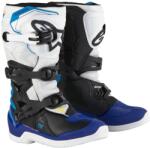 Alpinestars Tech 3S Youth gyerek motoros csizma fehér-fekete-kék