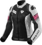 Revit Apex Air H2O női motoros kabát fehér-fekete-rózsaszín kiárusítás výprodej