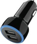 2GO Dual-USB KFZ-Ladegerät Universal schwarz (795784) (795784)