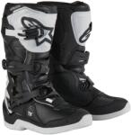 Alpinestars Tech 3S Youth gyerek motoros csizma fehér-fekete