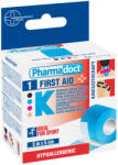 Pharmadoct - Sport Kinetic Band. BLUE 5m x 5cm