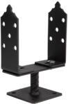 Evotools Papuc Reazem U Reglabil Negru Decorativ Imbinare Lemn (682399)