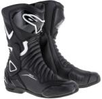 Alpinestars Stella Stella S-MX 6 negru și alb cizme de motocicletă (AIM133-09)