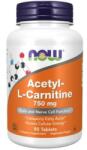 NOW Acetyl-L-Carnitine 750 mg 90 tabletta Now Foods