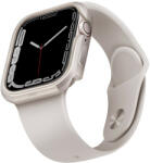 Apple Watch 1-6, SE (40 mm) / Watch 7-8 (41 mm), Fém védőkeret, alumínium, szíj nélkül, Uniq Valencia, csillagfény - pixato