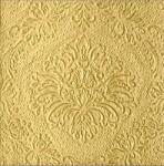  Szalvéta 33x33cm TI-FLAIR 3rétegű, 20db/csomag, Arany