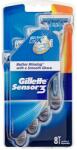  Gillette Sensor3 eldobható borotvák 8 db