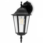 Lumileds Kültéri kerti fali lámpa, E27, LANTERN, LETÖLTÉS, fekete BELLIS LUMILED (LUMOGR0120)